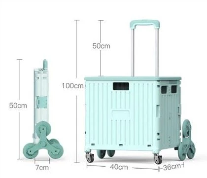 Giỏ hàng có thể thu gọn có bánh xe